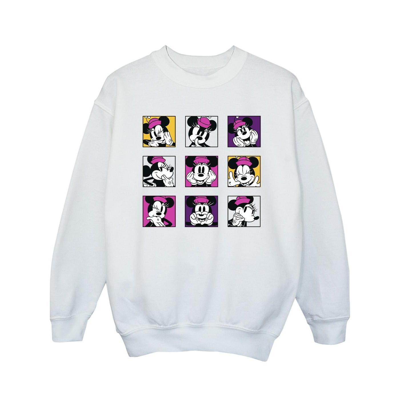 Disney  Minnie Mouse Squares Sweatshirt 