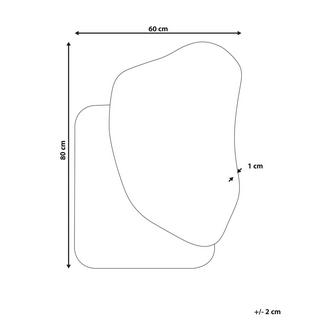 Beliani Specchio Glamour ARVERT  