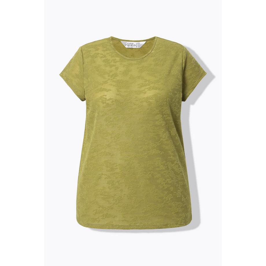 Studio Untold T-shirt Classic Shape Jersey Jacquard Fantasia  