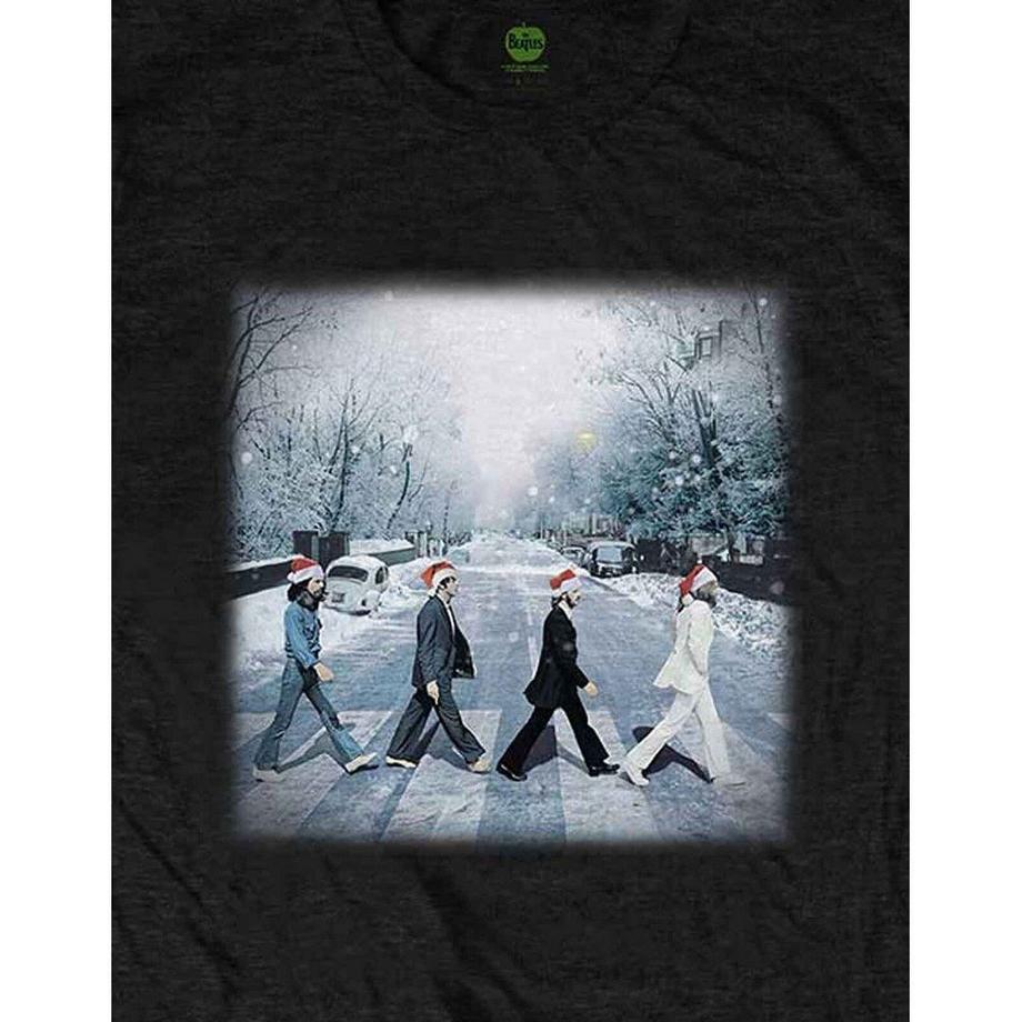 The Beatles Abbey Christmas T-Shirt  