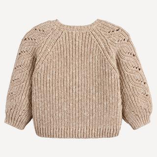 La Redoute Collections  Strickjacke mit Rundhalsausschnitt 