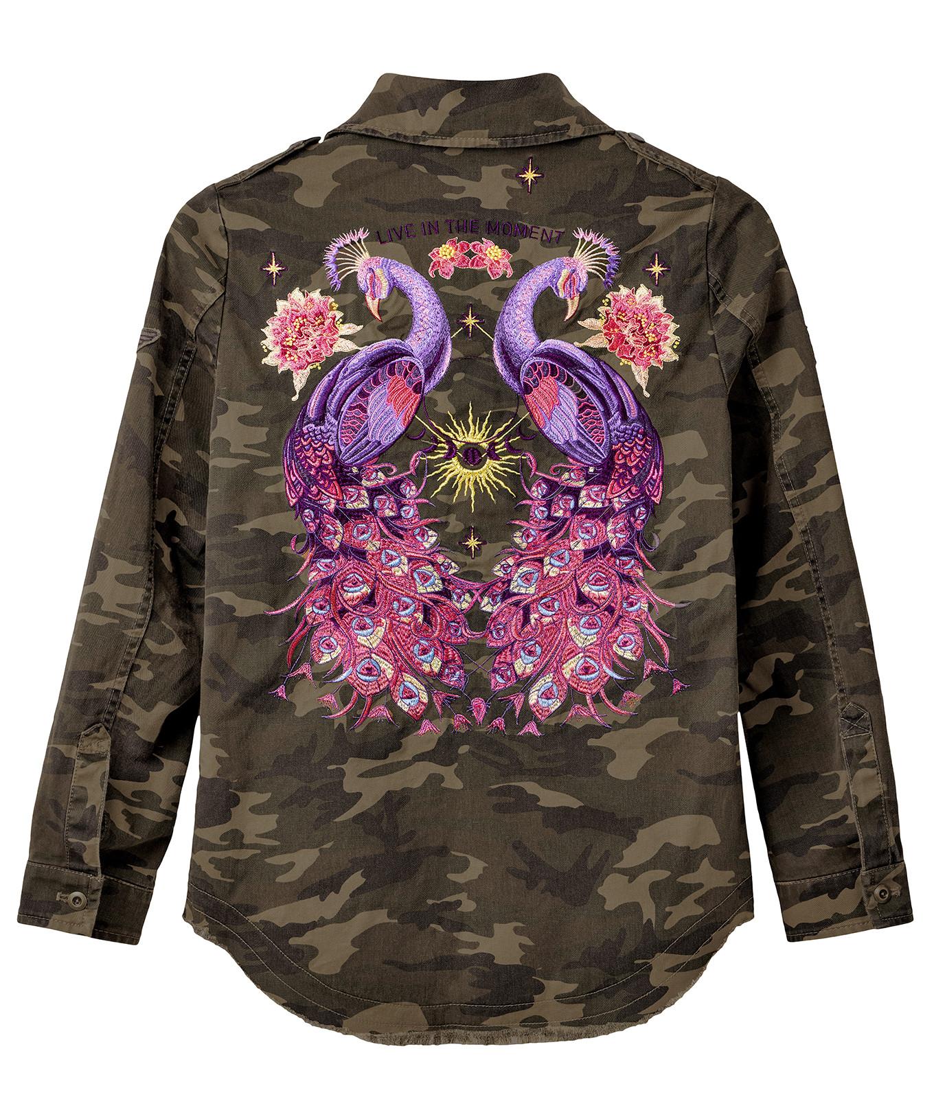 Joe Browns Bestickte Camo Jacke  