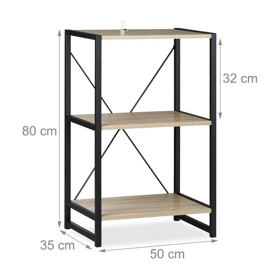 B2X Étagère de sol à 3 niveaux  