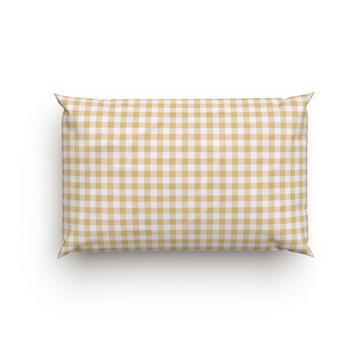 Lotus Kopfkissenbezug Renforcé Kölsch gelb