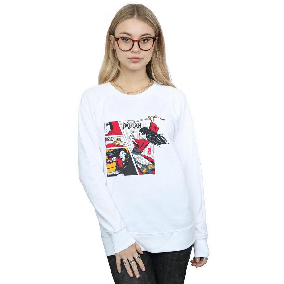 Disney Mulan Comic Strip Sweatshirt  