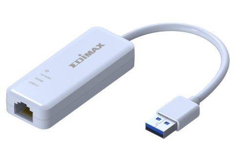EDIMAX  EDIMAX EU-4306 Adattatore di rete 1 GBit/s USB 3.2 Gen 1 (USB 3.0), LAN (10/100/1000 Mbit / s) 