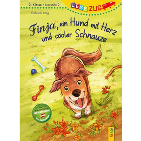 LESEZUG/2. Klasse - Lesestufe 2: Finja, ein Hund mit Herz und cooler Schnauze Rittig, Gabriele; Kühler, Anna-Lena (Illustrationen) Gebundene Ausgabe 