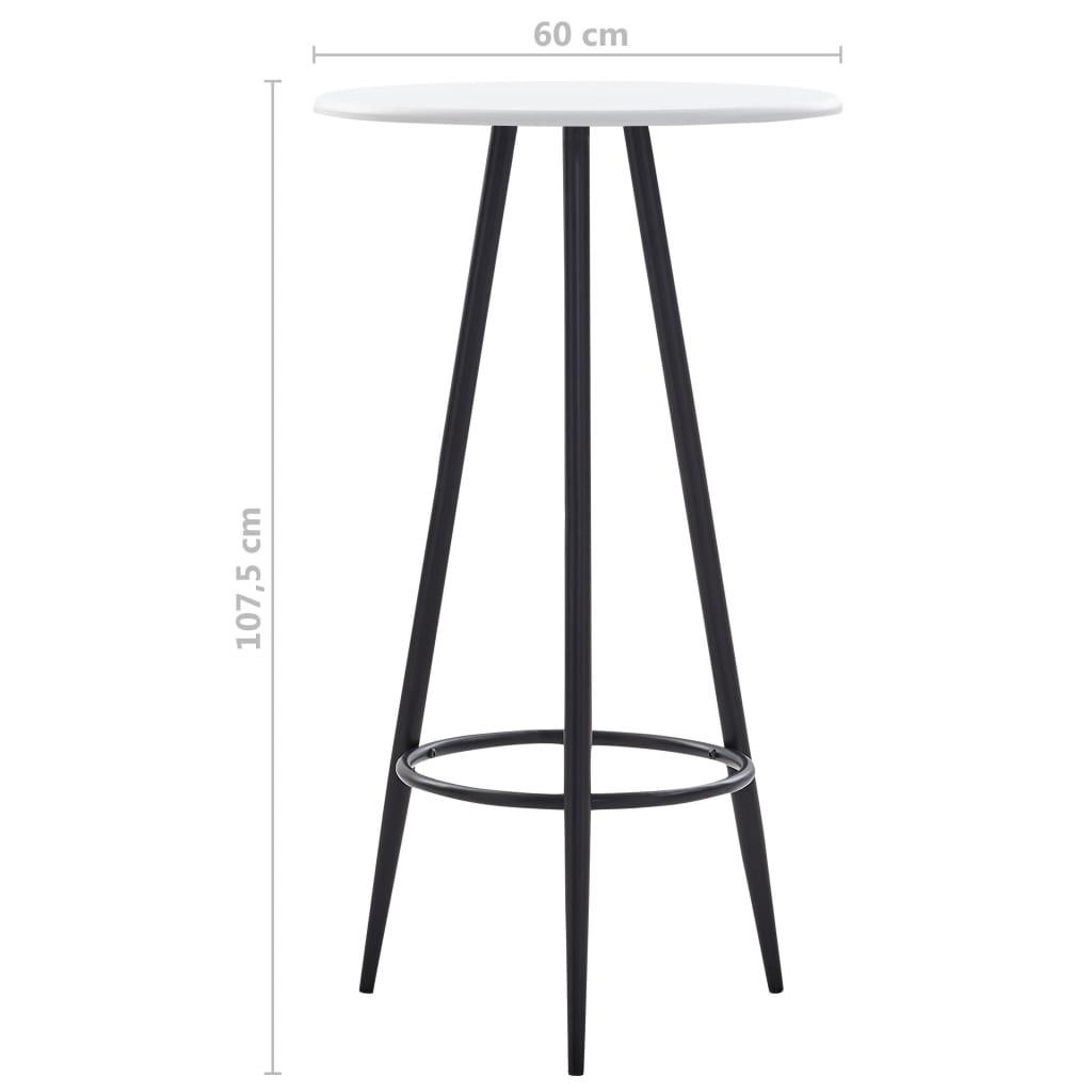 VidaXL Table de bar mdf  