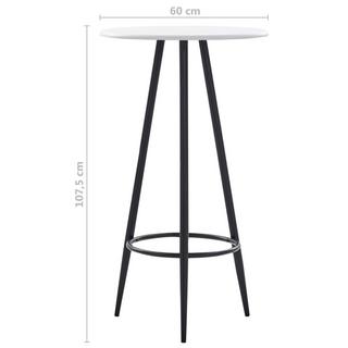 VidaXL Table de bar mdf  