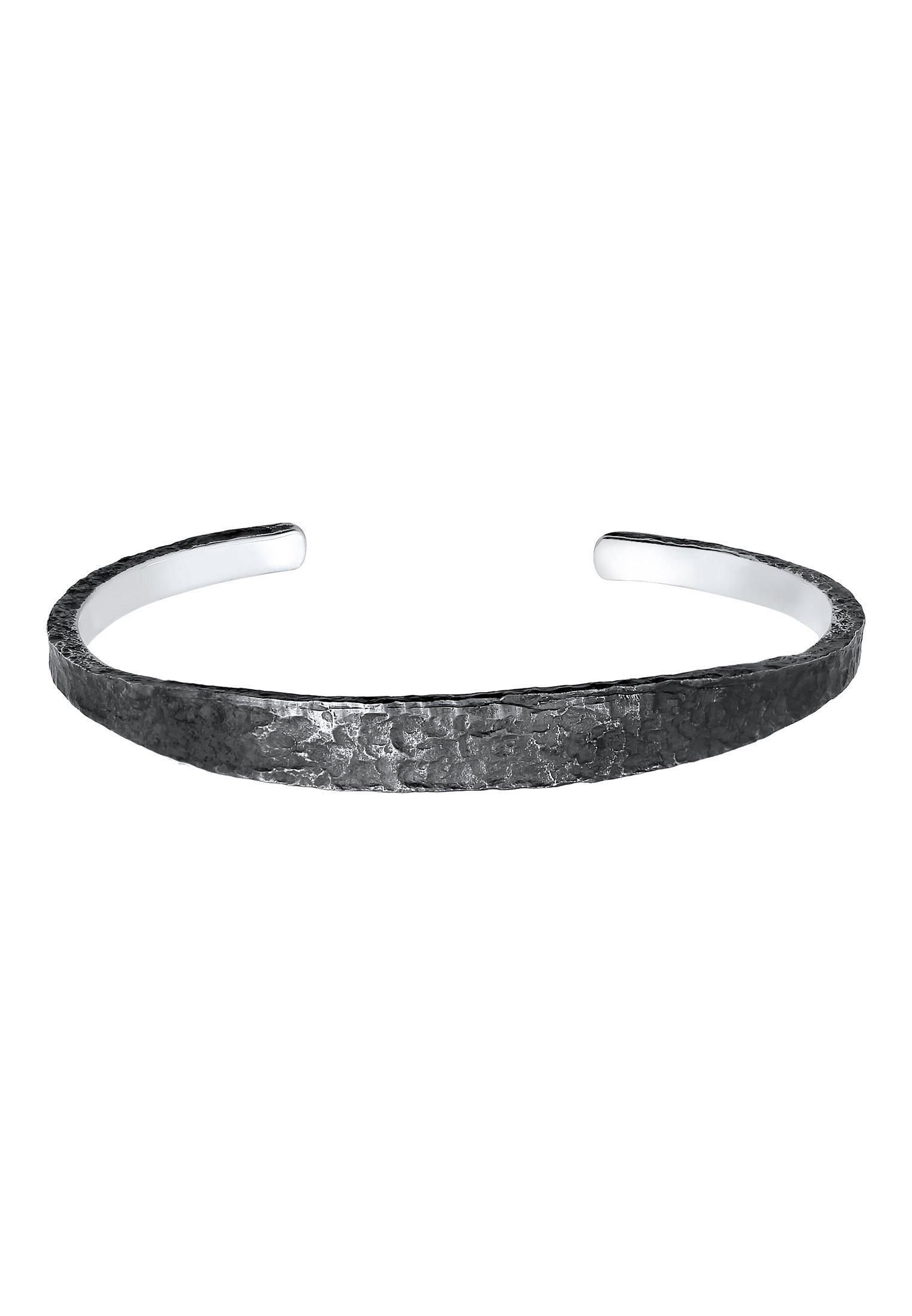 Kuzzoi Bracelet Herren en acheter | MANOR Look 925 Handgefertigt Armreif - ligne Used Silber