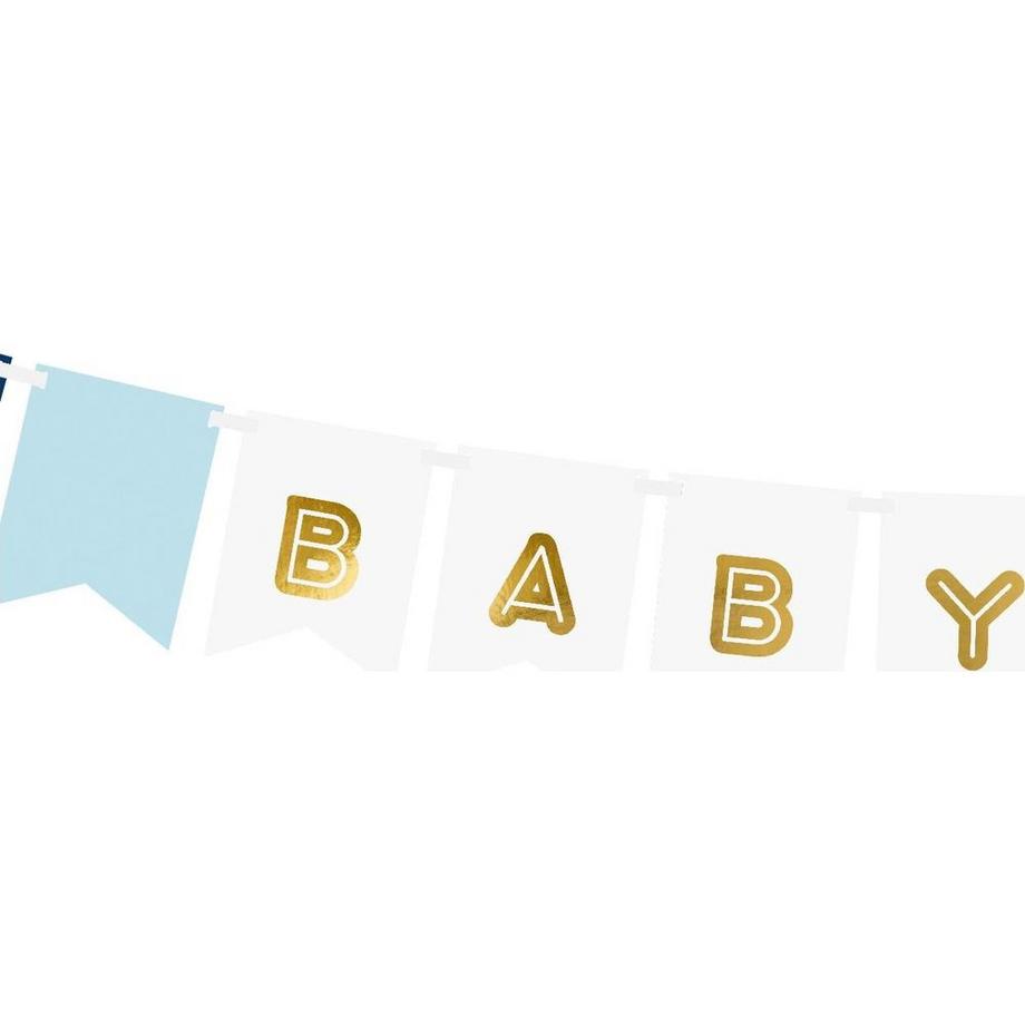 PartyDeco  Girlande Baby Boy 