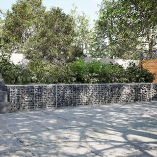 VidaXL Panier gabion fer  