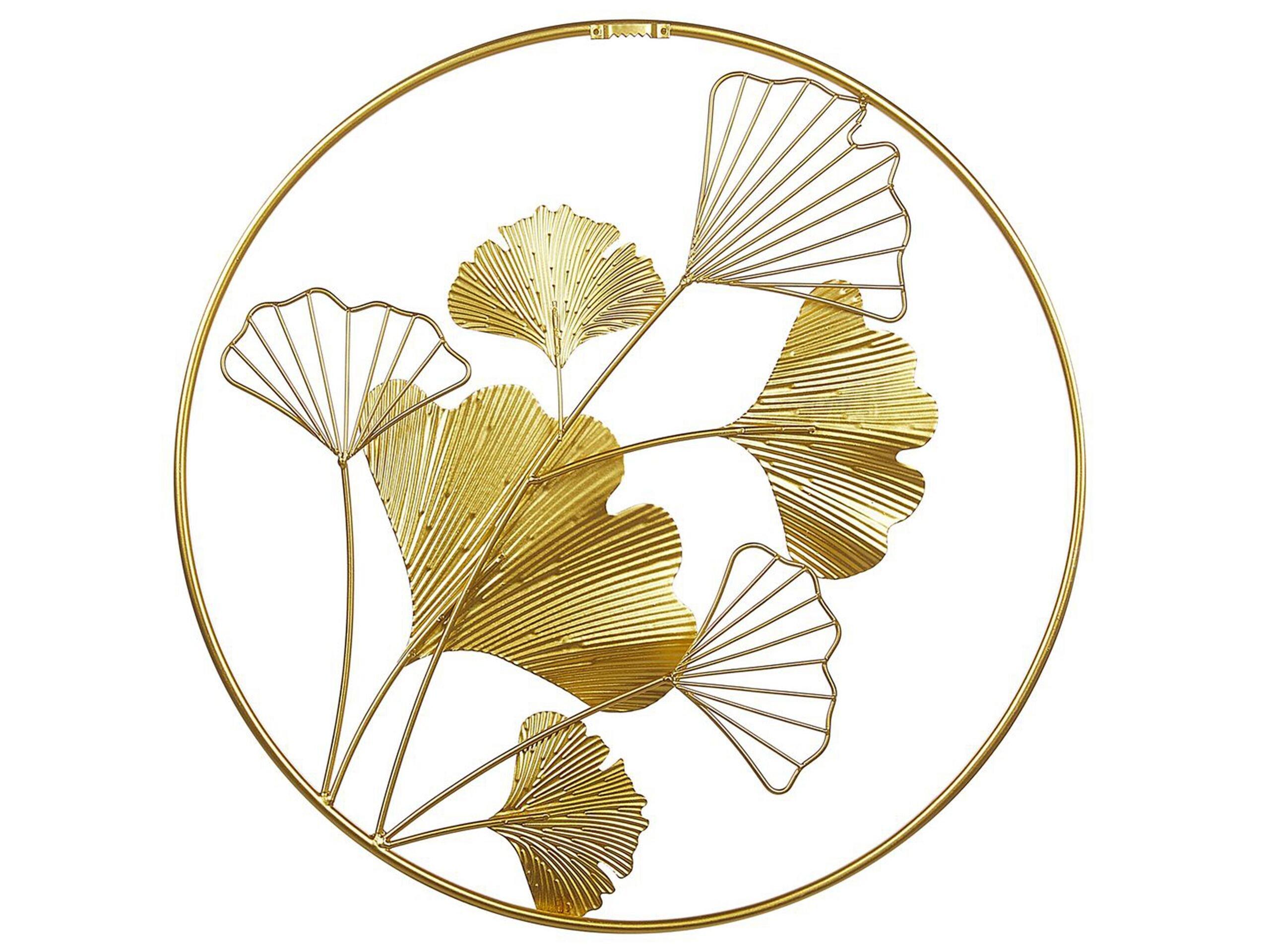 Beliani Wandobjekt aus Eisen Modern BISMUTH  