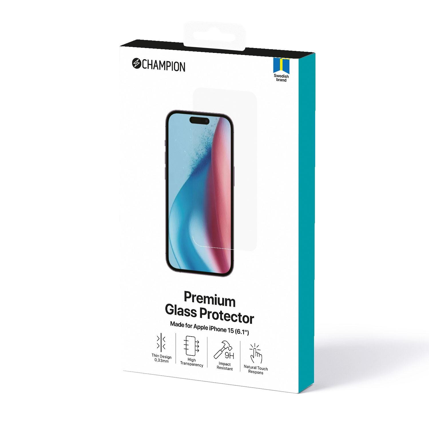 Champion  Displayschutz iPhone 15 