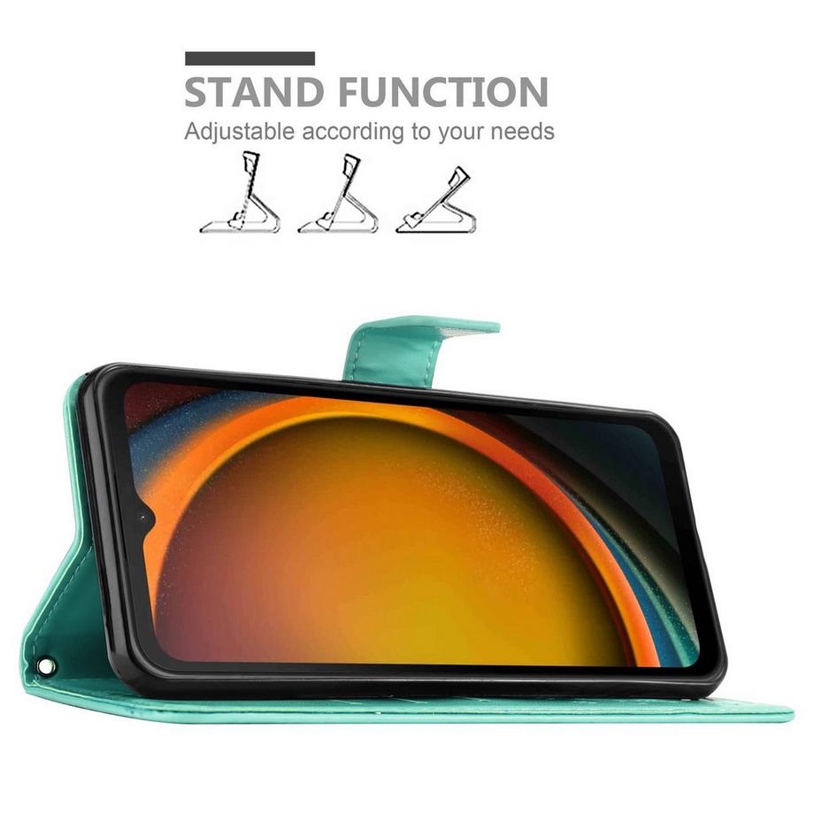 Cadorabo  Samsung XCover 7 Hülle mit Blumen Muster 