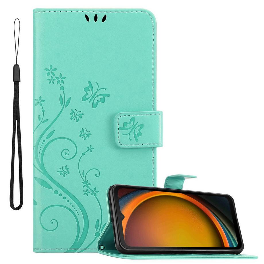 Samsung XCover 7 Hülle mit Blumen Muster