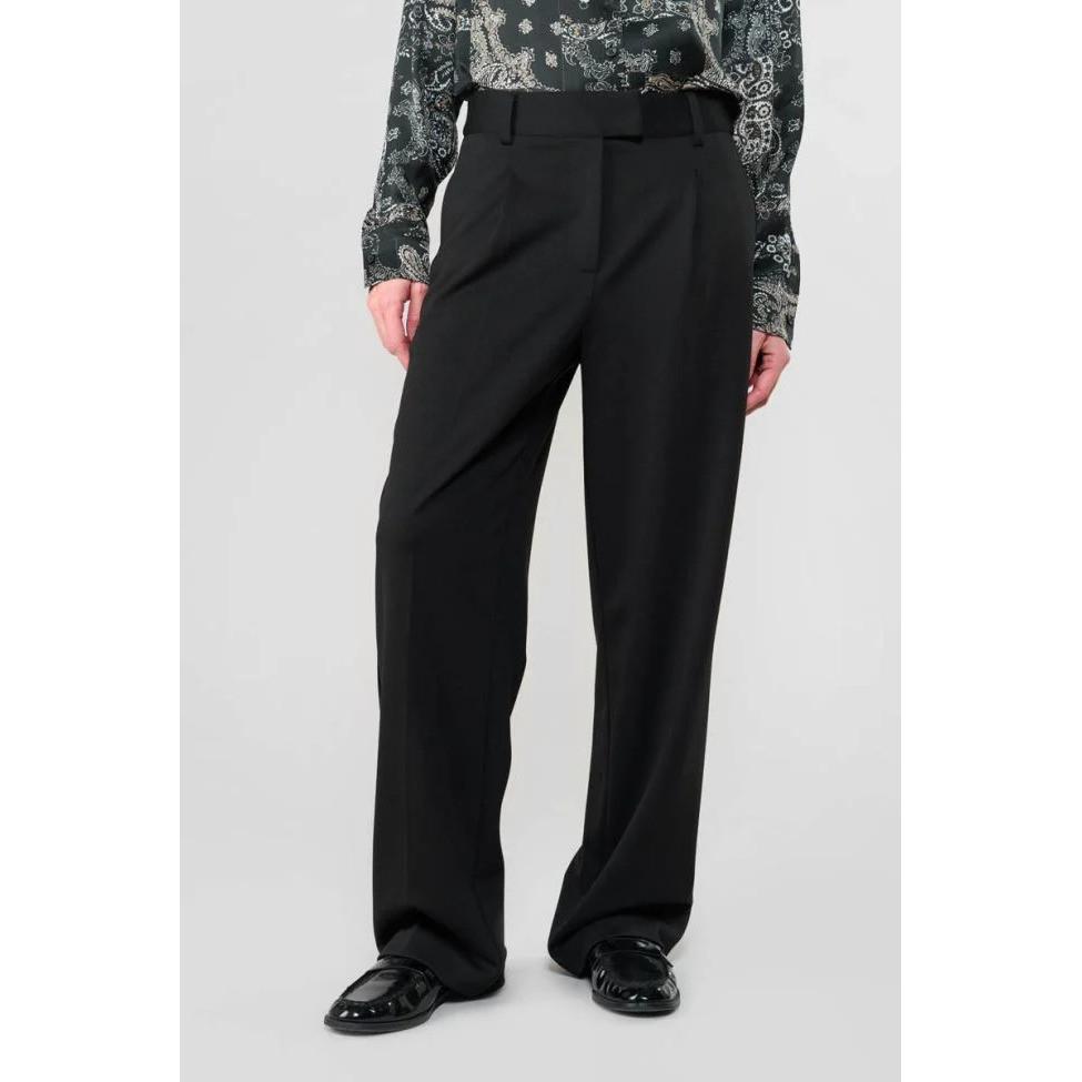 le temps des cerises Igor Straight Wide Leg Pantalon  