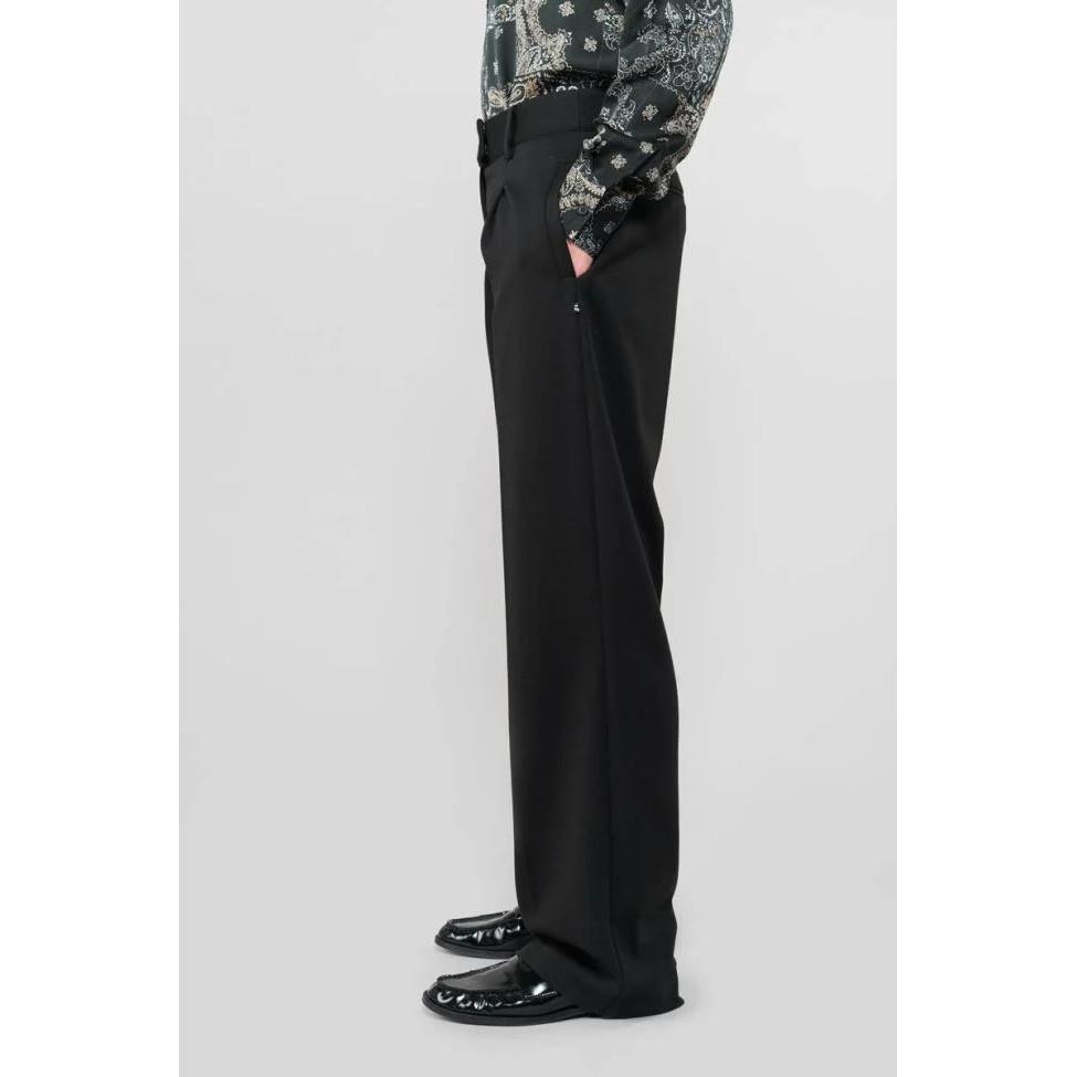 le temps des cerises Igor Straight Wide Leg Pantalon  
