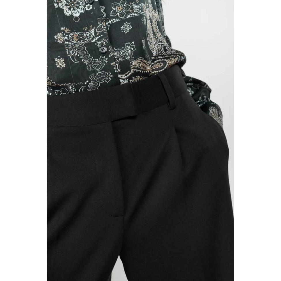 le temps des cerises Igor Straight Wide Leg Pantalon  