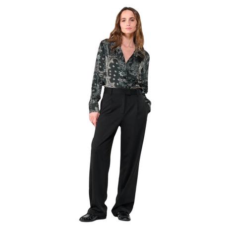 le temps des cerises Igor Straight Wide Leg Pantalon  