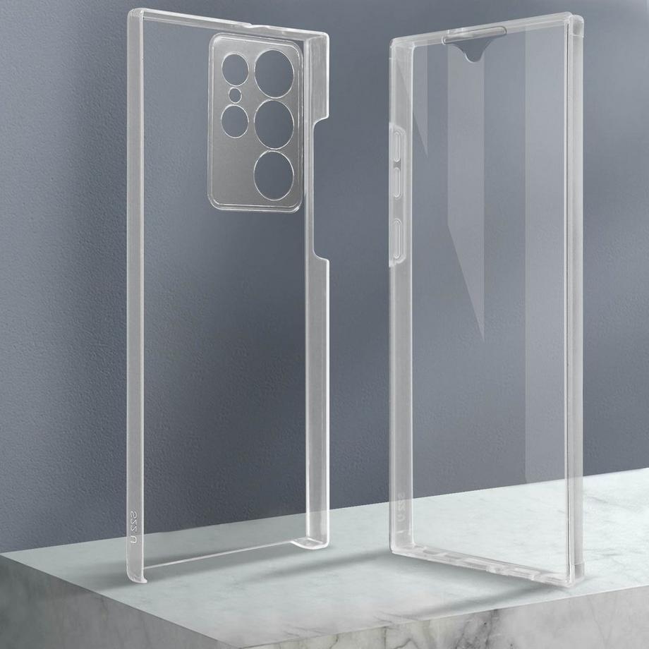 Avizar  Coque 360° Samsung S23 Ultra Transparent 
