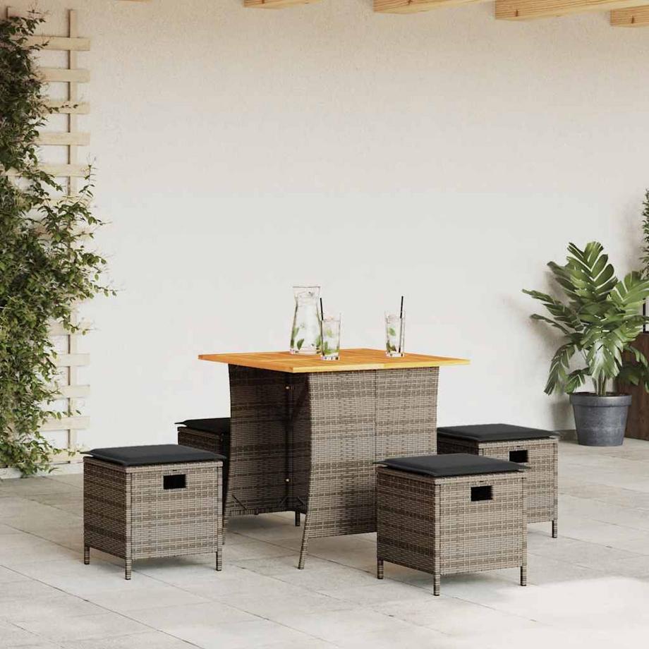 VidaXL Garten essgruppe poly-rattan  