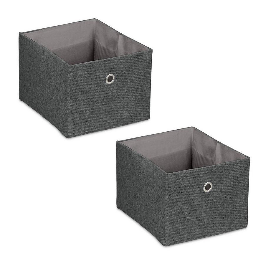 Lot de 2 boîtes de rangement