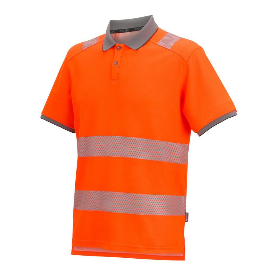 Regatta  Hivis Poloshirt, Polyesterbaumwollmischgewebe 