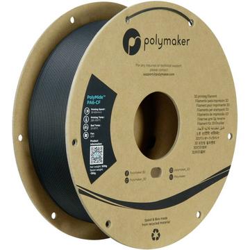 PolyMide PA6-CF Black 1.75 mm 0.5 kg - Kohlenstofffaserverstärktes PA6 für extreme Haltbarkeit