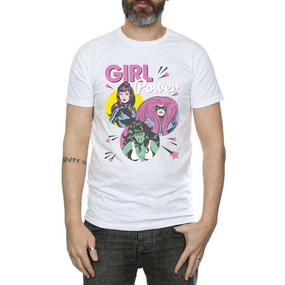 Marvel Comics  T-ShirtGirl Power 