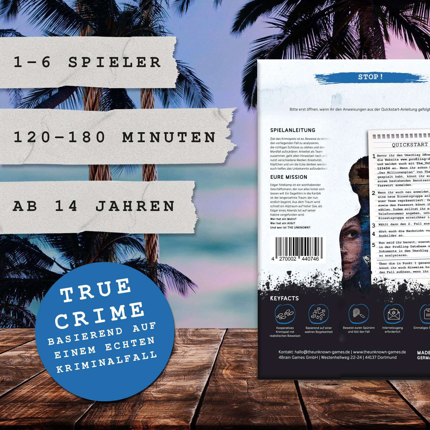 The Unknown  The Unknown 2 - Blute See - Krimispiel 