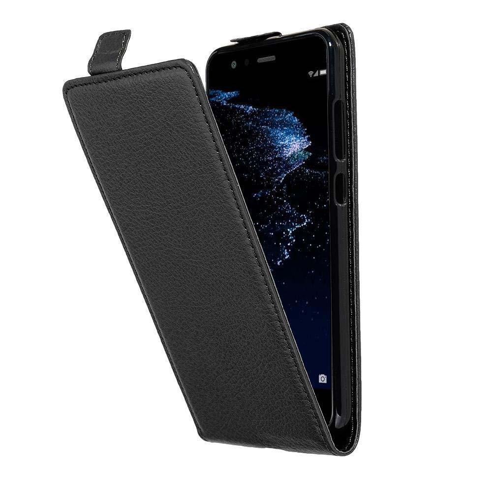 Cadorabo  Housse compatible avec Huawei P10 LITE - Coque de protection au design flip en similicuir structuré 