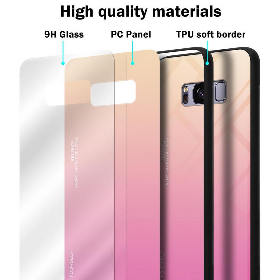 Cadorabo  Hülle für Samsung Galaxy S8 PLUS Zweifarbig 