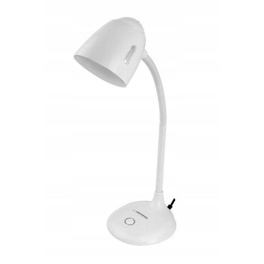 ESPERANZA Esperanza - Schreibtischlampe, verstellbares Design – Weiß  