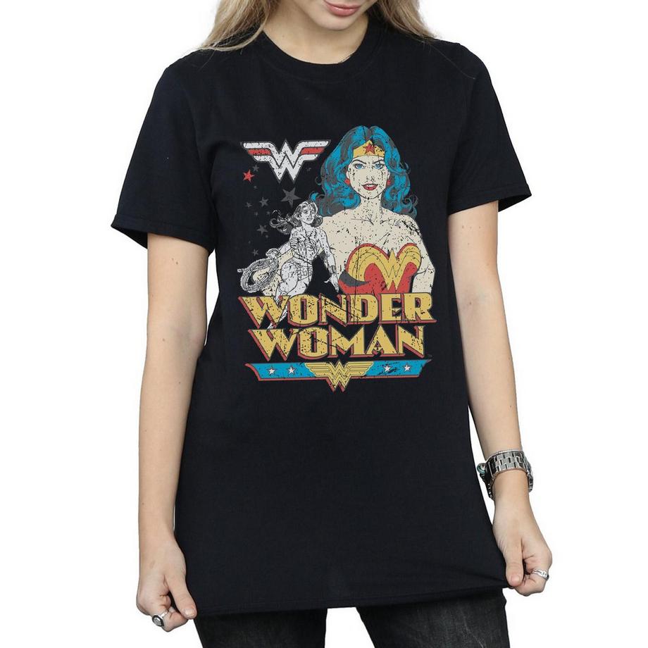 DC COMICS Wonder Woman T-Shirt Stampata  