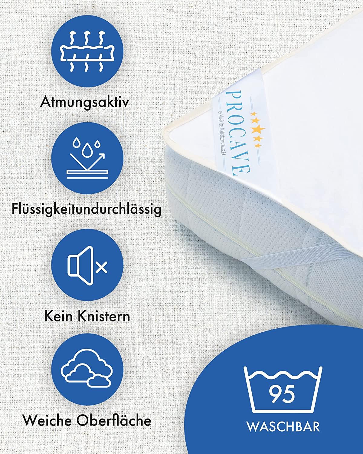 Mara Vital Matratzenschoner Matratzenschutz wasserdicht Inkontinenzunterlage wasserundurchlässig  