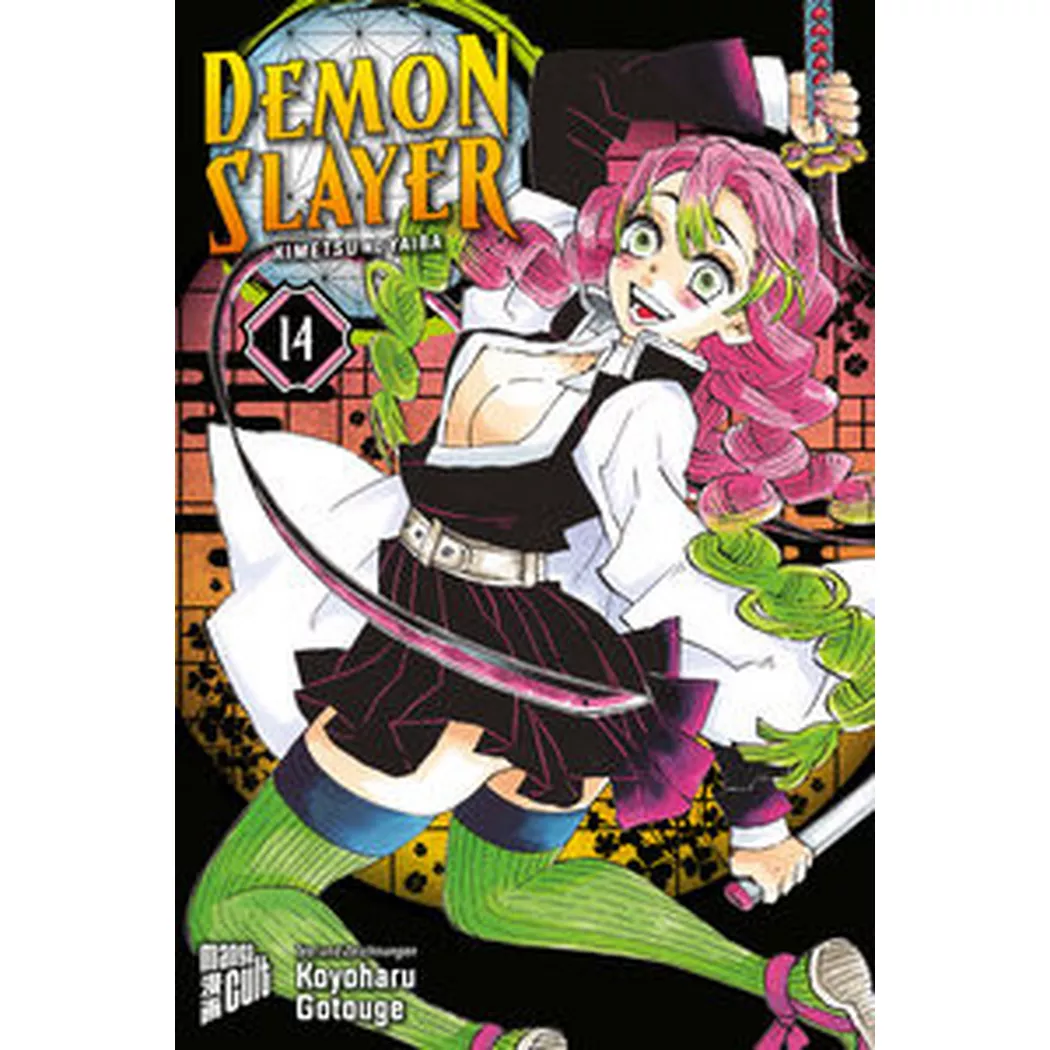 Manga Cult - Demon Slayer 14, Gotouge, Koyoharu/ Höfler, Burkhard (Übersetzung), Multicolor
