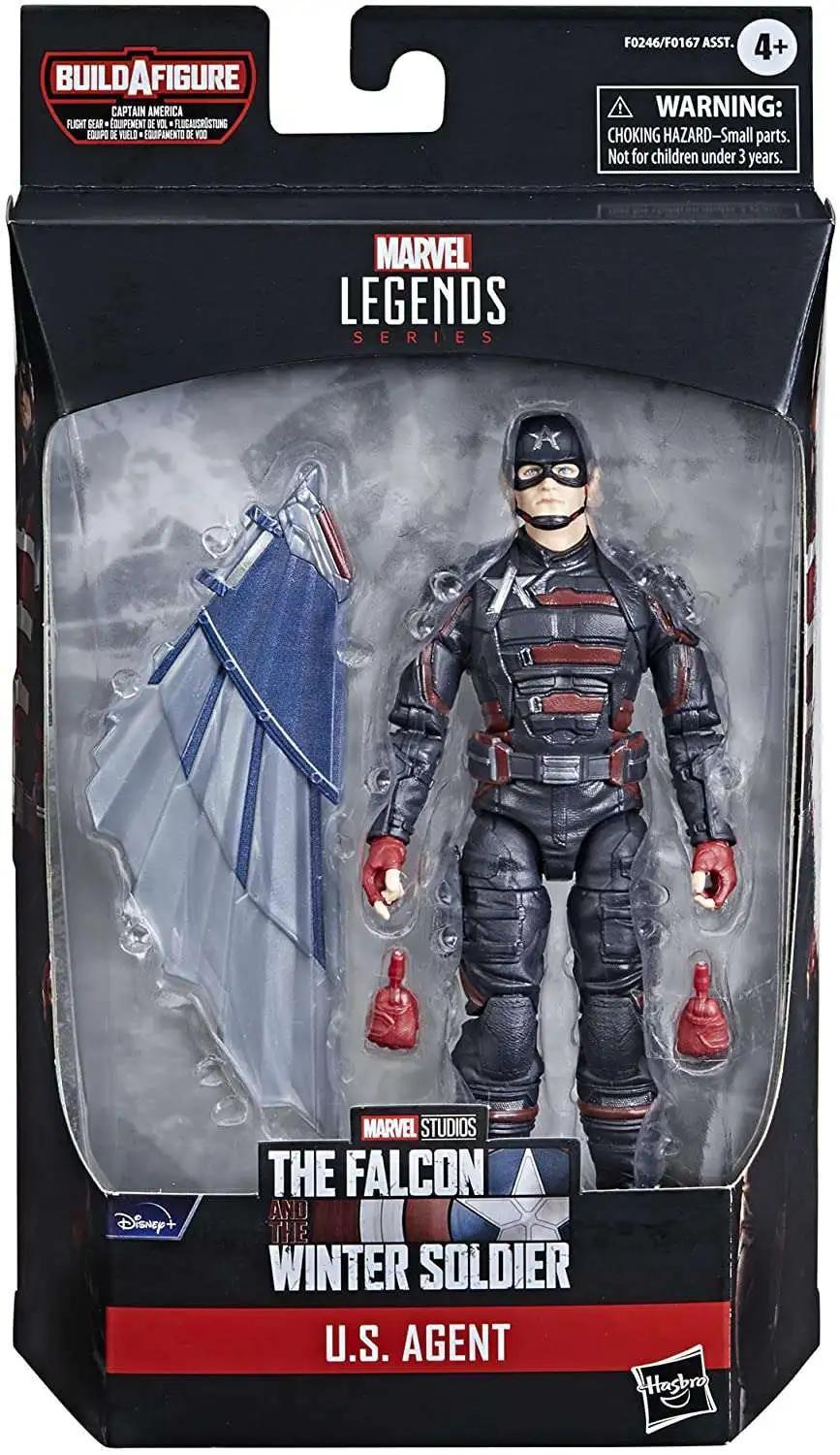 Hasbro  The Falcon and the Winter Soldier Marvel Legends Captain America Flight Gear Series US Agent Action Figure [Disney Plus] 