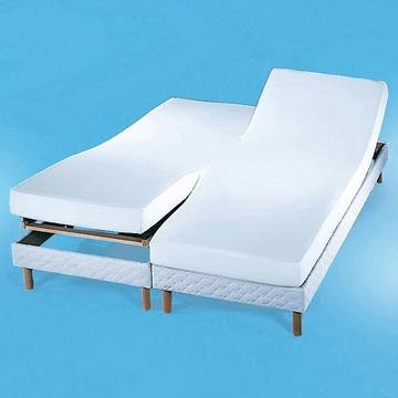 Protège-matelas double molleton antiacarien