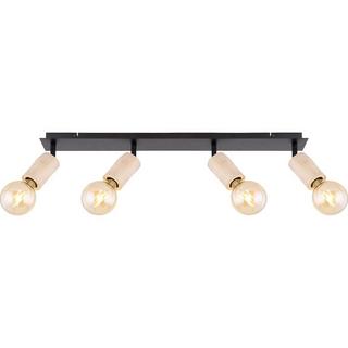 mutoni Spot Joseba métal noir mat 4xE27  