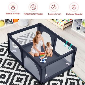 Test Du Parc Bébé Sämann® 120 X 120 Cm : Hauteur Réglable Et Design élégant