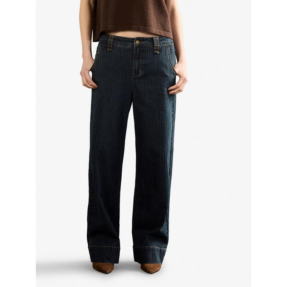 APRICOT Jeans a righe sottili con gamba larga  