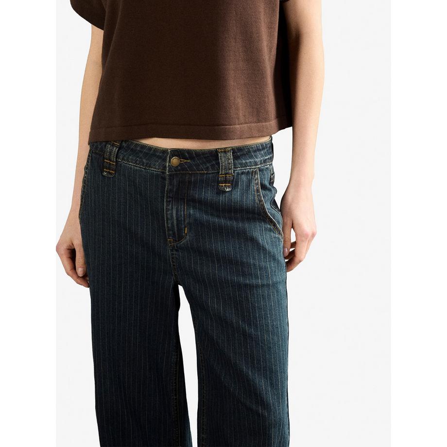 APRICOT Jeans a righe sottili con gamba larga  