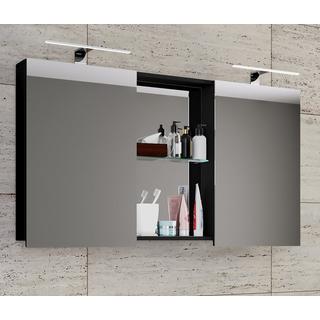 VCM miroir de salle de bain en bois miroir mural miroir suspendu armoire de toilette Budasi  