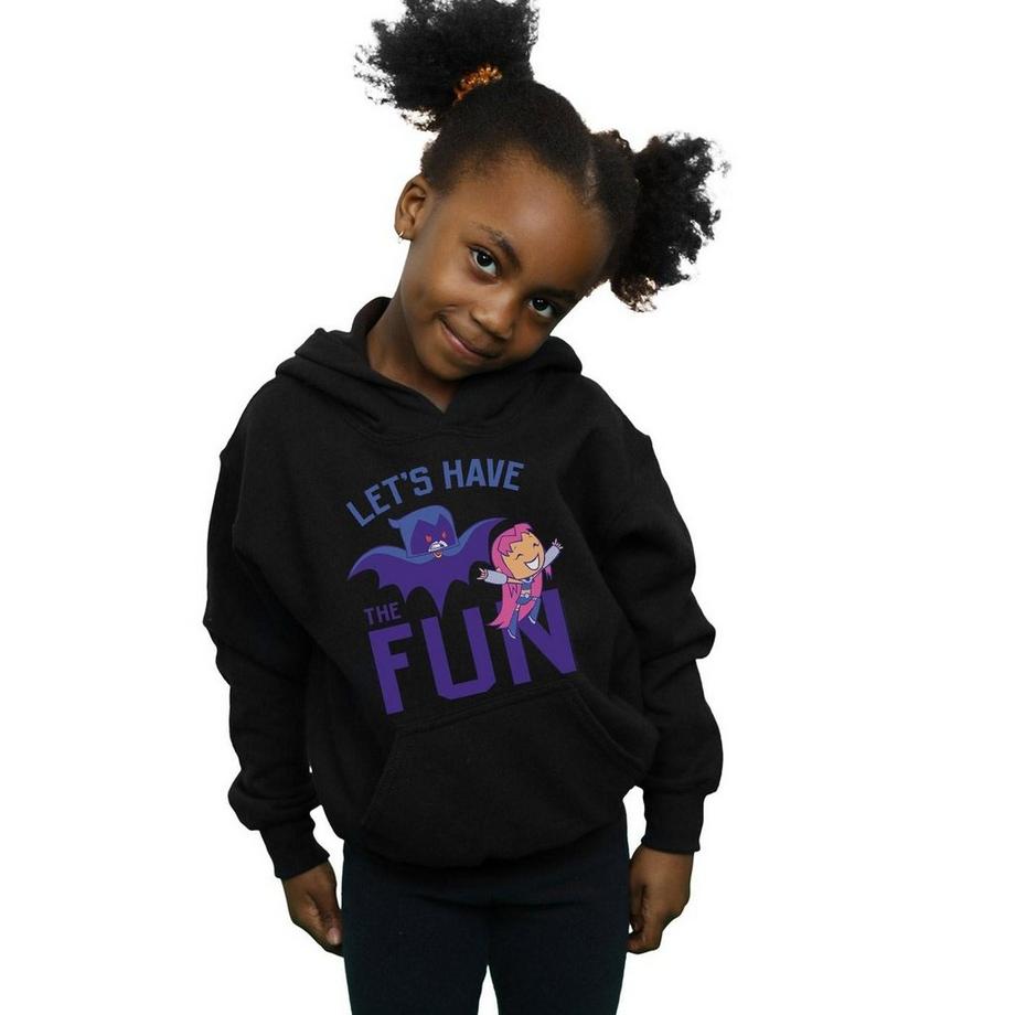 DC COMICS  Sweat à capuche TEEN TITANS GO LET'S HAVE THE FUN 