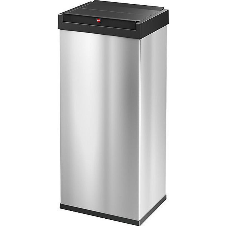 Boîte à déchets à couvercle basculant BIG-BOX SWING, capacité 52 l, collecteur inox.