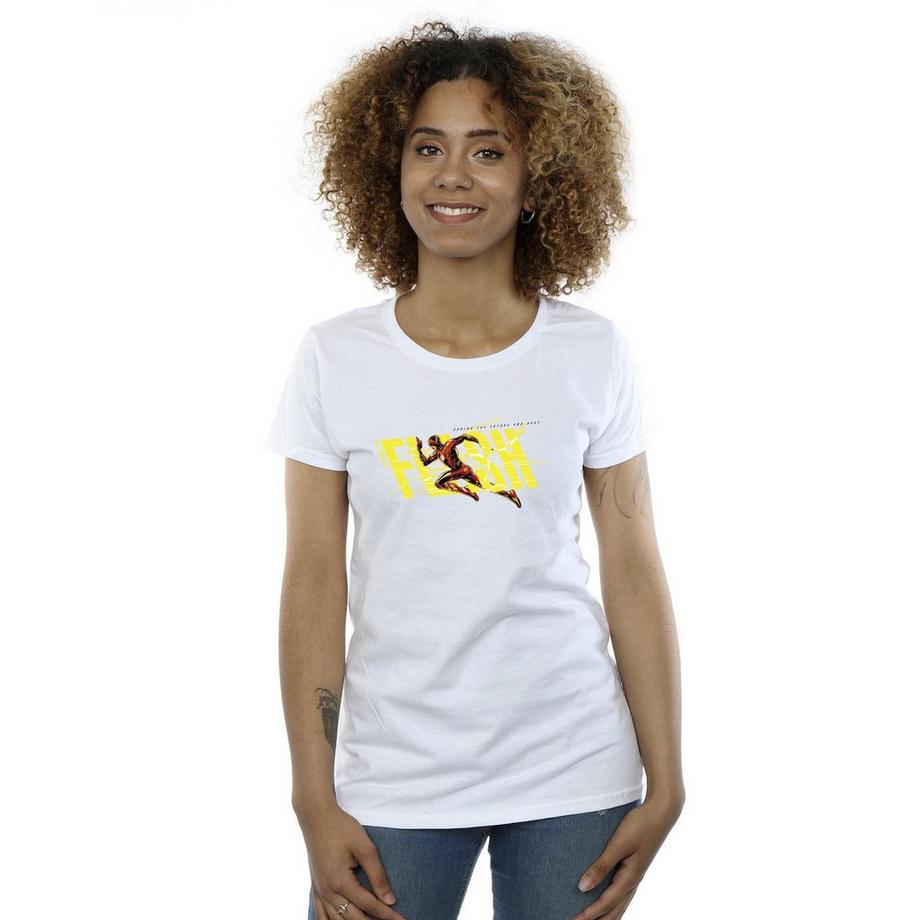DC COMICS Flash Logo T-Shirt Maniche Corte  