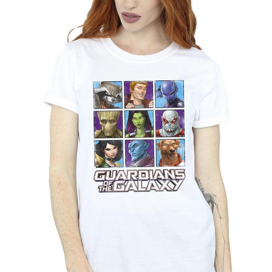 Guardians Of The Galaxy Guardians of the Galaxy T-Shirt Character Grid  