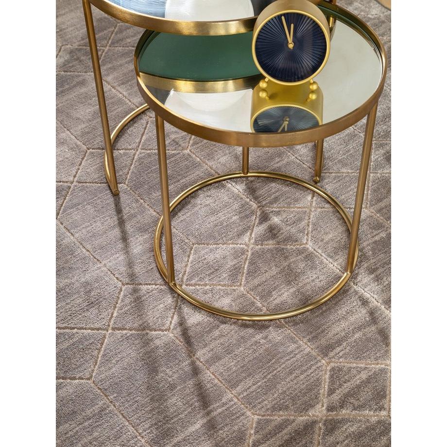 Benuta Teppich Daisy Grau  