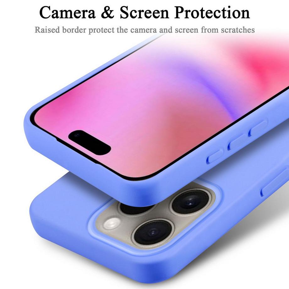Cadorabo  iPhone 16 PRO MAX Hülle im Liquid Case Design 